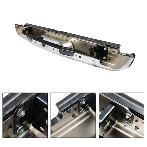 Complete Chrome Rear Bumper Assembly For Toyota Tacoma 1995-2004 SHIPS TODAY