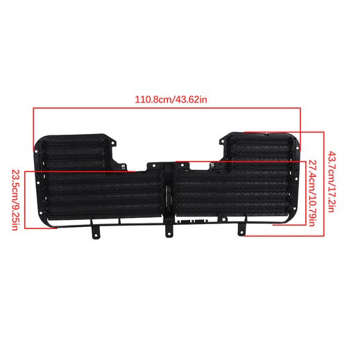 Fit For Chevy Silverado GMC Sierra 1500 2017-2019 Active Grille Shutter W/Motor