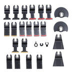 25PCS Oscillating Tool Professional Bi-Metal Multitool Blades Kits for Wood Nail