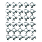 1/4" FUEL INJECTION HOSE CLAMP / AUTO Fuel clamps?11mm-13mm?30 Pcs
