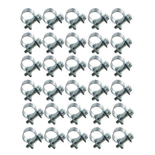 1/4" FUEL INJECTION HOSE CLAMP / AUTO Fuel clamps?11mm-13mm?30 Pcs
