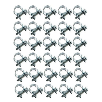 1/4" FUEL INJECTION HOSE CLAMP / AUTO Fuel clamps?11mm-13mm?30 Pcs