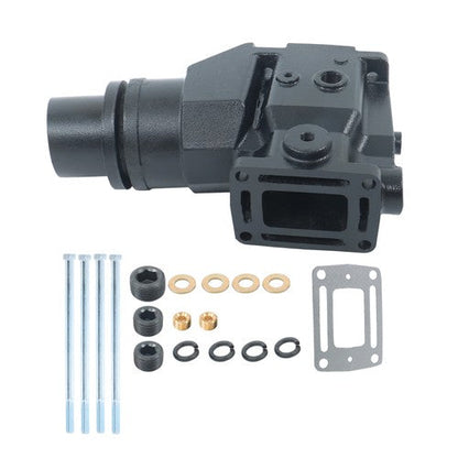 For Volvo Penta OMC Exhaust Riser Elbow Manifold 4.3 5.0 5.7 5.8 GM V6 V8 Engine