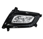Front Fog Lights & Bezels Trim Passenger Driver 2pcs for 2014 2015 Kia Optima