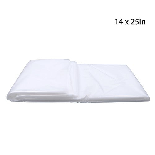 Clear Greenhouse Plastic Sheeting 6 mil UV Resistant Polyethylene 14 × 25 FT New