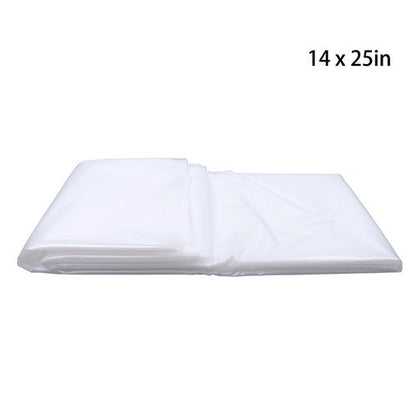 Clear Greenhouse Plastic Sheeting 6 mil UV Resistant Polyethylene 14 × 25 FT New