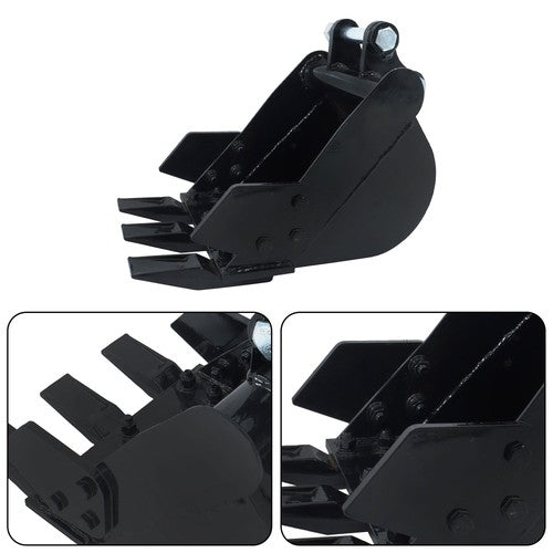 12" 300 mm Mini Excavators Attachment Narrow Bucket For 1-2 Ton Small Diggers