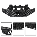 6pcs Front Bumper Upper Lower Grille+Fog Lights For 2015-2016 Nissan Versa Note