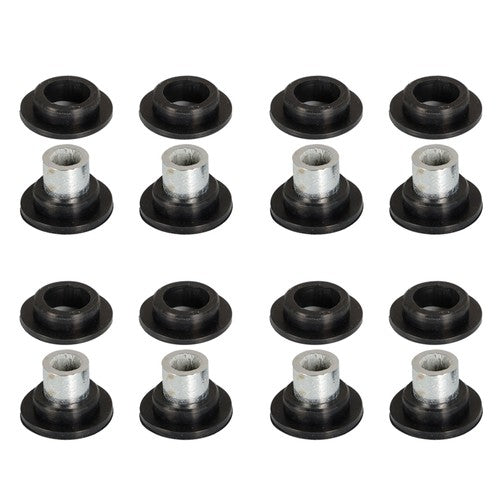 Top & Bottom All 4 Shocks Bushing Bearing Kit For Arctic Cat 400 454 500 650 4X4