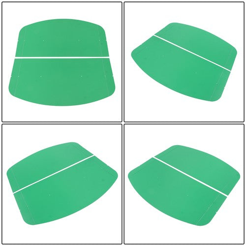 2" x 2" or 2" x 3" ROPS Tuff Top Tractor Canopy 52" X 52" Green For John Deere