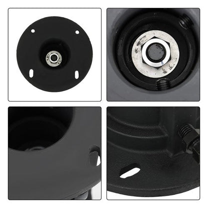 Black C5G 12''-16'' Adjustable Cushioned 5th Wheel to Gooseneck Adapter New