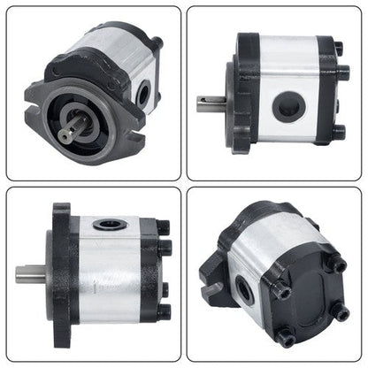 5/8" Keyed Shaft,Hydraulic Gear Pump 1-4 GPM SAE A-2 Bolts CCW Cast Iron Flange