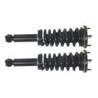 Pair Rear Shock Struts Assys Coil Spring w/o Electric For Jaguar XJ Series 10-18