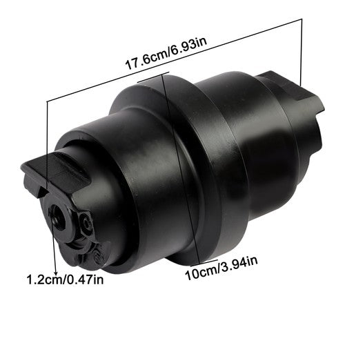 9237937 MU3238 Bottom Track Roller For John Deere 27ZTS 27C 35C 35G 35D