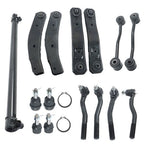 15x Outer Tie Rod Ends Control Arms Ball Joint For Jeep Grand Cherokee 1999-2004