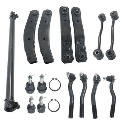 15x Outer Tie Rod Ends Control Arms Ball Joint For Jeep Grand Cherokee 1999-2004