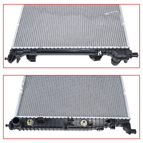 Aluminum Radiator For 13-16 Mercedes-Benz GL350 2015-2016 Mercedes-Benz GL450