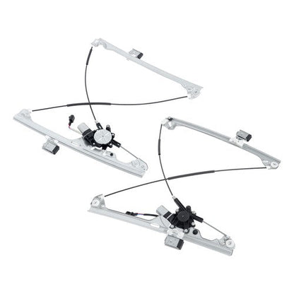 1 Pair Window Regulator w/ Motor For Chevy Silverado GMC Sierra 2007-2014