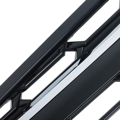 Plastic Front Upper Grille Grill w/Chrome Molding For Subaru Crosstrek 2018-2020