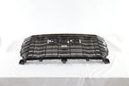 For 2022-2024 GMC Sierra 1500 Denali Black Chrome Front Bumper Grille Grill