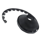 Garden Edging Landscape Edging with 64 8in Spikes for Lawn 1.5 Inch 100FT Black