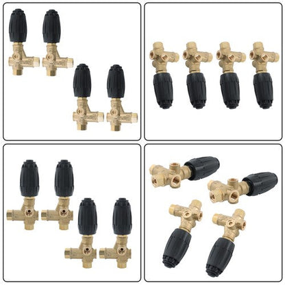4 Pack Unloader Valve VRT3-310 8GPM 3/8" FNPT 4350PSI Pressure Washer Pump