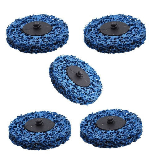 5 Pack Quick Change 3" Easy Strip & Clean Discs for Paint Rust