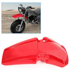 For Honda ATC250R 1983-1984 Front Fender Mud Guard Flaps Plastic Red