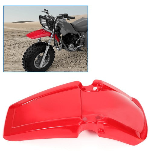 For Honda ATC250R 1983-1984 Front Fender Mud Guard Flaps Plastic Red