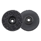 2 Pack 4.5" Spun-Fiber Discs Paint Eater Discs for Rotating Palm Sander