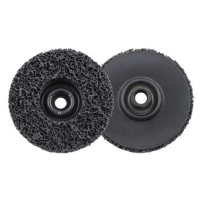 2 Pack 4.5" Spun-Fiber Discs Paint Eater Discs for Rotating Palm Sander