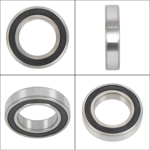 10Pcs 6008-2RS Bearings 40×68×15mm Double Rubber Seals Deep Groove Ball Bearing