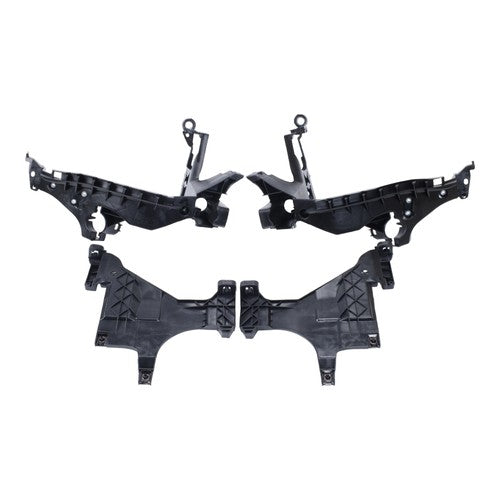 4PCS Front Headlight Mount Support Plate Bracket For Audi A4 S4 2013-2015 2016