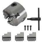 K11-80 Self-centering Lathe Drilling Part 80mm 3 Jaw Lathe Chuck Manual Chuck 3"