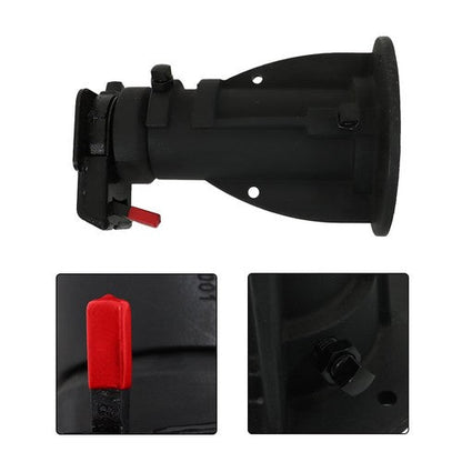 Black C5G 12''-16'' Adjustable Cushioned 5th Wheel to Gooseneck Adapter New