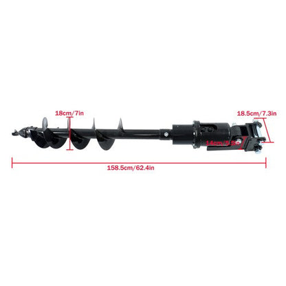 Pins for 1Ton-1.5Ton Mini Excavator 200mm Diameter Auger Drill with Hoses