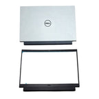 0W9XD4 Top Case LCD Back Cover Front Bezel for Dell G15 5510 5511 5515 White US