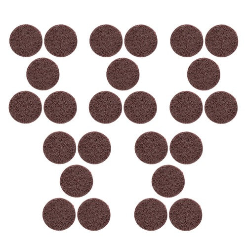 Surface Conditioning Quick Change Discs, 2" Red (Medium) Prep Pad - 25 Pack