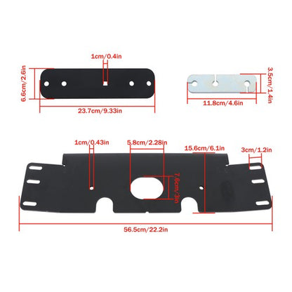 New For Polaris Sportsman 400 450 500 570 600 700 800 Snow Plow Mid Mount Kit