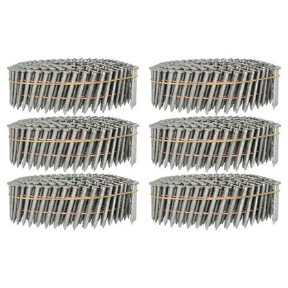 Full Round-Head Hot-Dipped Galvanized 3600× 1-1/4"× 0.092" Ring Coil Siding Nail
