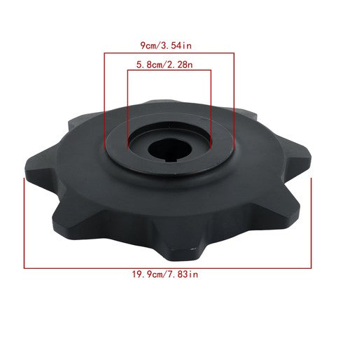 Drive Sprocket For Bobcat MT52 Mini Skid Steer Loaders 1 Hole 8 Teeth 7107228