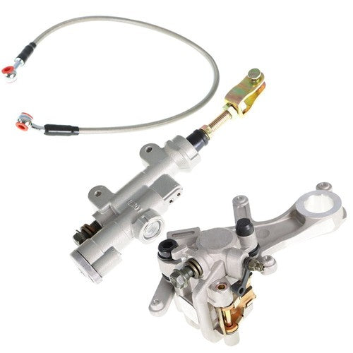 Rear Brake Master Cylinder &Brake Caliper &Hose Assembly For Honda CRF450 CRF250