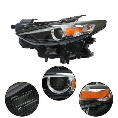For Mazda 3 2019-2021 Headlamps Left/Driver Side LED w/o AFS Headlight Assembly