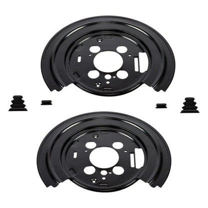 Pair Rear Set of 2 Brake Dust Shields For Ram 1500 2015-2019 924-235 4779823AC