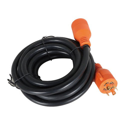 RV Extension Power Cord 30Amp 15FT with Cord Organizer NEMA 14-30P to 14-30R