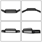 Black For Toyota Corolla 2023-2024 Pair LED Clear Headlights&Front Lower Grill