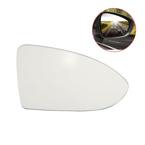 Right Side Mirror Glass Heated Convex with Plate For VW GOLF MK7 MK7.5 2013-2018