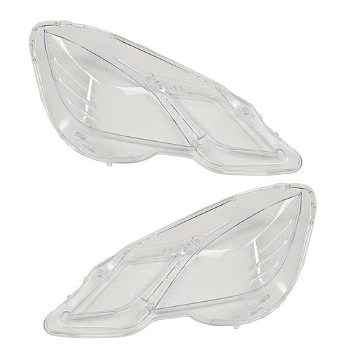 Headlight Lens Cover Lampshade For 2009-2013 Mercedes-Benz W212 E350 E500