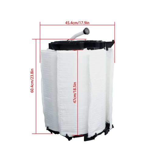 59023500 Complete Element Grid Assembly Replacement For Grid Pool 36 Square Feet