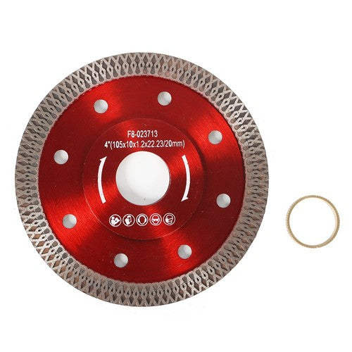 4" Dry Wet Super Thin Diamond Porcelain Saw Blades Ceramic Cutting Disc Wheels